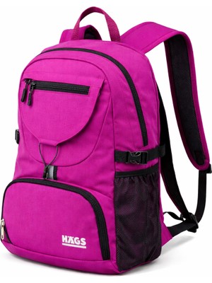 Haegs Küçük, Hafif, Katlanabilir Kadın Sırt Çantası, Ultra Hafif Seyahat, Yürüyüş, Kamp, 20LT, Pembe