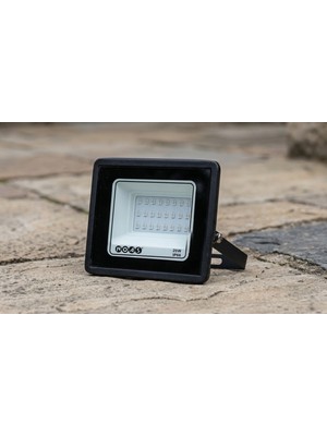 5 Adet Noas YL70 1036 Ultra Slim 30W LED Projektör Amber Işık