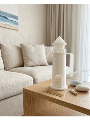 Die Grup 3D Deniz Feneri Dekoratif Obje Modern Ev ve Ofis Aksesuarı