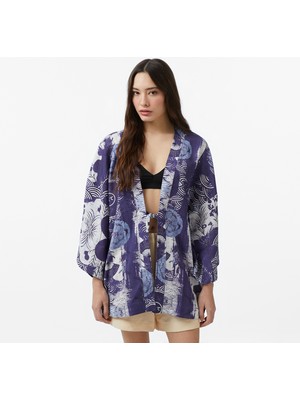 United4 Unıted4 Unisex Mavi Gömlek