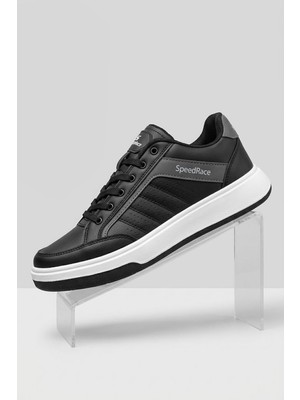 Letao Metro Erkek  Bağcıklı Rahat Taban Günlük Sneaker Spor Ayakkabı