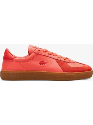 Lacoste Baseshot Pro Leather Kadın Pembe Sneaker
