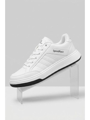 Letao Metro Erkek  Bağcıklı Rahat Taban Günlük Sneaker Spor Ayakkabı