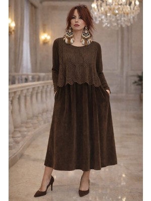 Boutique Bade Italyan Keten Elbise