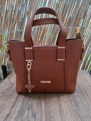 Varnabag VE-7662 Çiçek Tokalı Omuz & El Çantası