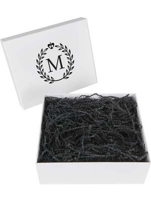 PremiumPort Özel Harf Tasarımlı Boş Hediye Kutusu, Şık ve Çok Amaçlı Kullanım