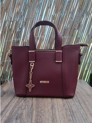 Varnabag VE-7662 Çiçek Tokalı Omuz & El Çantası