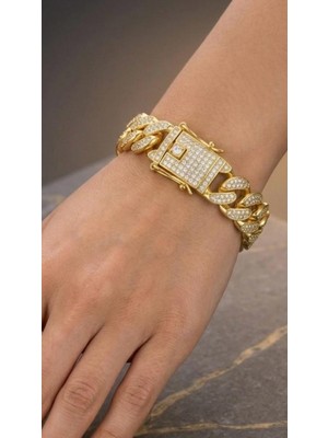 Wind Silver Taşlı Gürmet Bileklik 925 Ayar