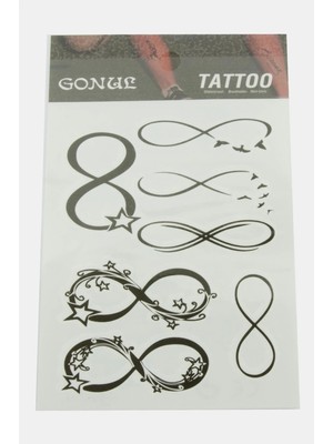 Venüs Shopping Sonsuzluk Tattoo Dövme Sticker