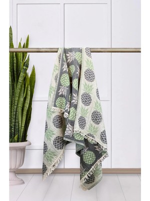 Ellia Soft Müslin Peştamal Havlu %100 Pamuk Plaj Havlusu Yumuşak Doku Banyo Havlusu 90X170 cm