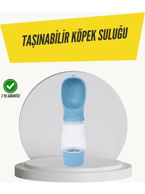 Fiberliz Taşınabilir Su Tasarruflu Köpek ve Kedi Su Şişesi Tek Elle Kullanım Kolaylığı