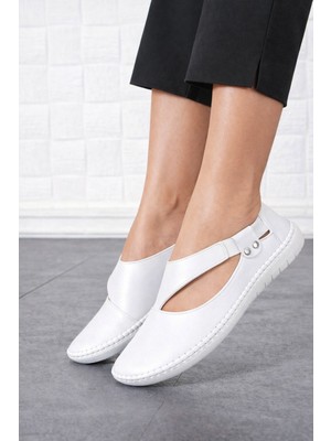 Albishoes Kadın Casual Comfort Ayakkabı Günlük Ayakkabı Anatomik Yumuşak Rahat Taban Ayakkabı
