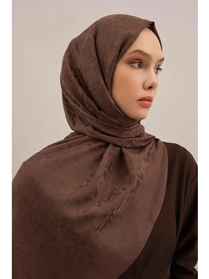 Armine Lyocell Naia Kare Monogram Şal 6 11