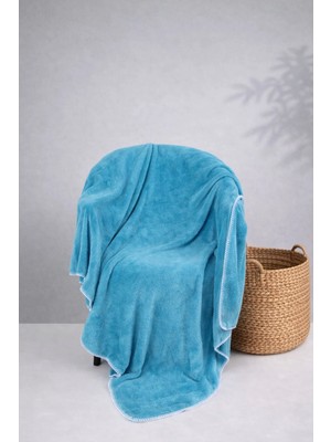 Ellia Soft Fons Tek Kişilik Wellsoft Peluş Tv Battaniyesi Çoban Dikişli 120X170 cm