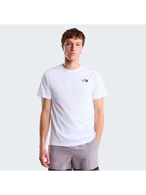 The North Face Monte Regular Short Sleeve Graphic Erkek Beyaz T-Shirt.-