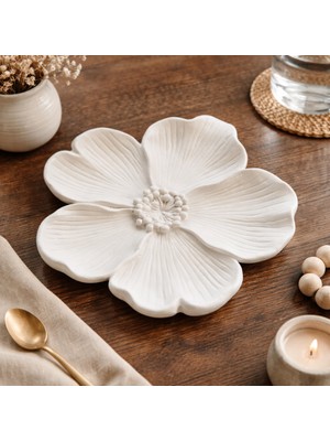 Layer One Papatya Tasarım Dekoratif Tabak