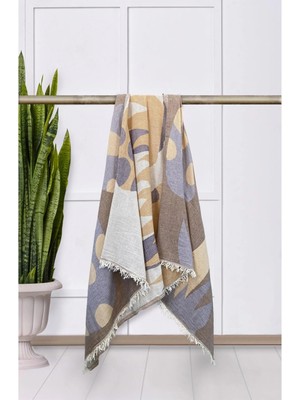 Ellia Soft Müslin Peştamal Havlu %100 Pamuk Plaj Havlusu Yumuşak Doku Banyo Havlusu 90X170 cm