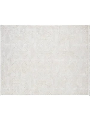 Vivense Aspendos Akrilik Dokuma Makine Halısı, 100X600, Krem, 5116