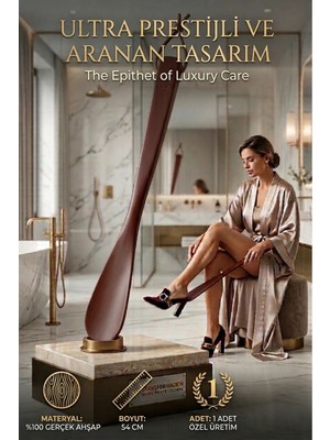 Transformacion 54 cm Masif Ahşap El Yapımı Çekecek - Ustalık Gerektiren Zarafet 723057