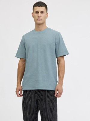 Jack & Jones Jack Jones Blaleo Structure Regular Fit Erkek Tişört 12294823