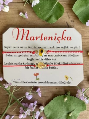 Home Marteniçka sitrin taşı ve seramik boncuklu bileklik
