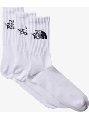 The North Face Everyday Crew Unisex Beyaz Çorap.-