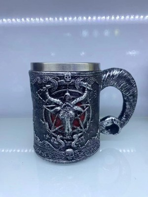 TeknoKapsül Şeytan Çelik Kupa Bardak Kod 1116