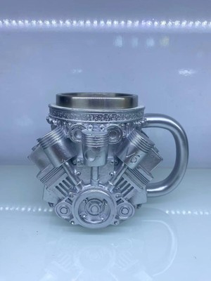 TeknoKapsül V6 Çelik Kupa