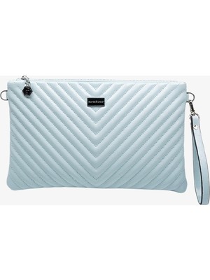 Silver & Polo Silver Polo  Kadın Portföy Çantası SP1034-M211 Sılver Polo Portföy & Clutch Mavi-Mavi