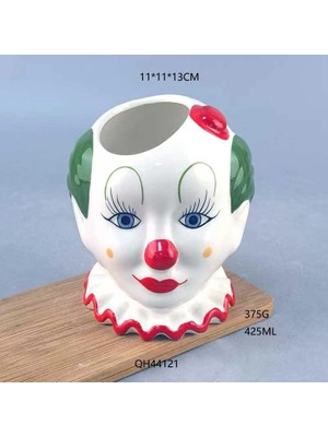 TeknoKapsül Palyaço Seramik Kupa Bardak