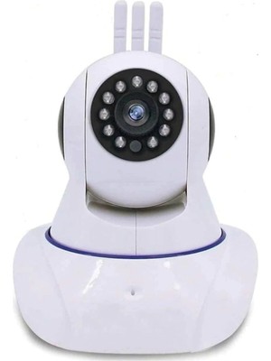 TeknoKapsül Gece Görüşlü Hd 360 Derece Wifi Ip Kamera Bebek Kamerası