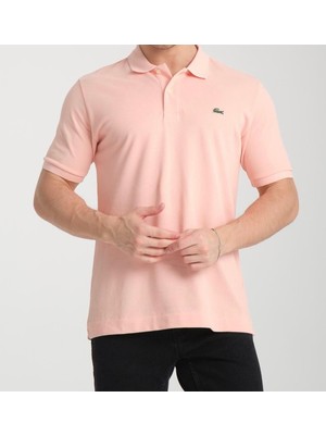 Lacoste Polo Classic Fit Pembe
