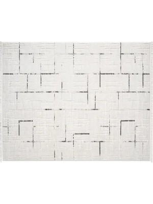 Vivense Aspendos Akrilik Dokuma Makine Halısı, 80X600, Gri, 5118