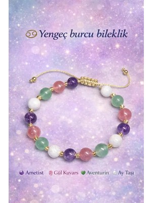 Home Doğaltaş Yengeç Burcu Bileklik