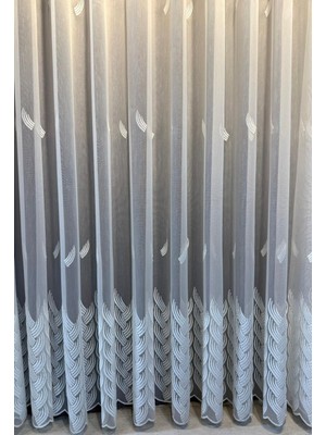 Vinaldi Kuş Kanadı Desen Tül Perde S I K Pile