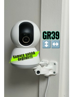TeknoKapsül GR39 Mi 360° Güvenlik Kamerası Hareketli Duvar Montaj Aparatı