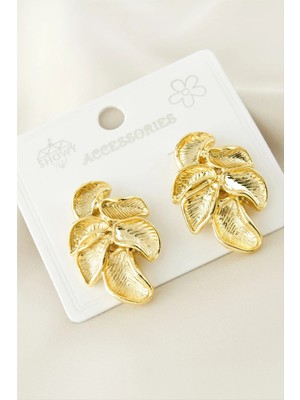 LTG Nova Yaprak Metal Küpe