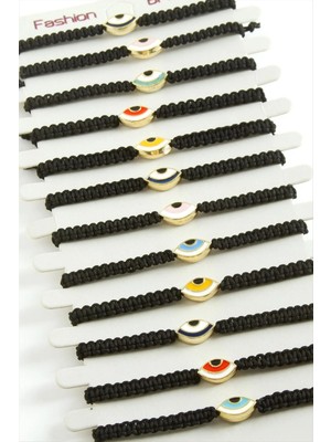 LTG Nova Göz Makrome Ip Bileklik