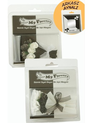 LTG Nova Bizimki Siyah Beyaz Bir Aşk Hiyakesi Gül Buketi