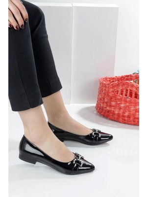 No 35 Moda Sivri Burun Kadın Babet