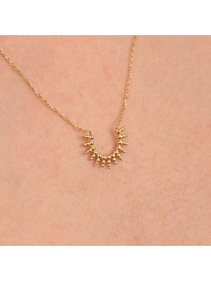 PremiumPort 925 Ayar Gümüş Top Top Kolye, Zarif ve Şık Takı Seçeneği