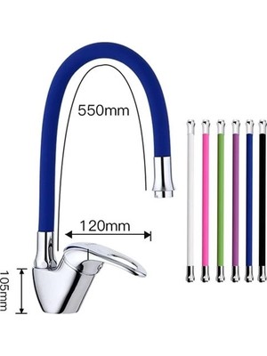 TeknoKapsül Mix Kuğu Mutfak Evye Bataryası Renkli Oynar Başlıklı