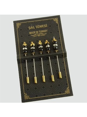 MidasTech 5 Adet Boncuk Şal Iğnesi Nemere