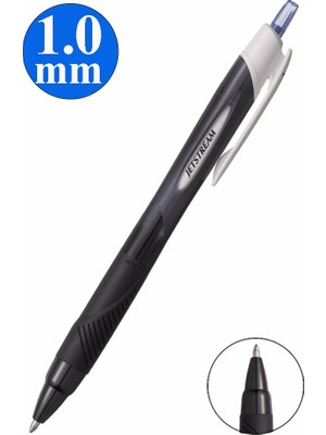 Artlantis Jel Uçlu Pilot Kalem 1 Adet Uniball Jetstream SXN-150S 1.0 mm Roller Basmalı Pilot Kalem Roller Uçlu Likit Mürekkepli