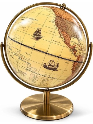 Mulvxkrg KRG02 Dekoratif Masa Üstü Dünya Küre ALK5258 (Mulvix)