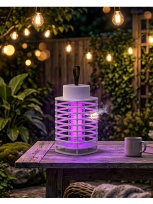 İlk El Grup Ieg™ Akıllı Elektrikli Böcek Öldürücü Lamba Uv Mor Işık Sessiz Gece Kullanımı Duvara As