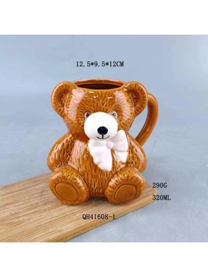 TeknoKapsül Sevimli Ayı Seramik Bardak