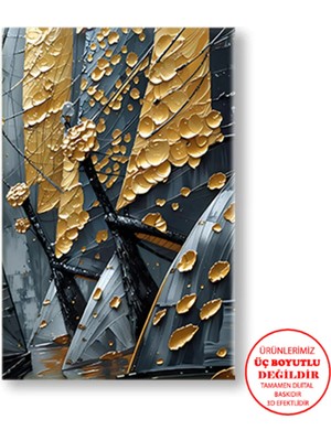 Harikabirev Kanvas-Duvar-Salon Tablosu Yağlı Boya Efektli Yelkenli Deseni |tekli Dikey Çerçevesiz Tablo