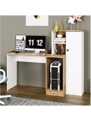 Vivense Aynur Çalışma Masası, Çam Beyaz