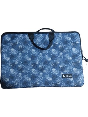 A4 Evrak Tablet Çantası Kumaş Tutma Askılı Askılı Mavi M Mix Business Unisex Tekstil Business Dokuma Hayır Parça Mevcut Değil 13 Inç Hayır